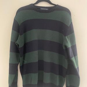 Brandy Melville COTTON THICK STRIPE SWEATER